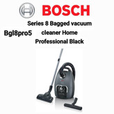 جاروبرقی بوش آلمان مدل BGL8PRO5 سری HomeProfessional لوله کنفی بسته لوازم جانبی