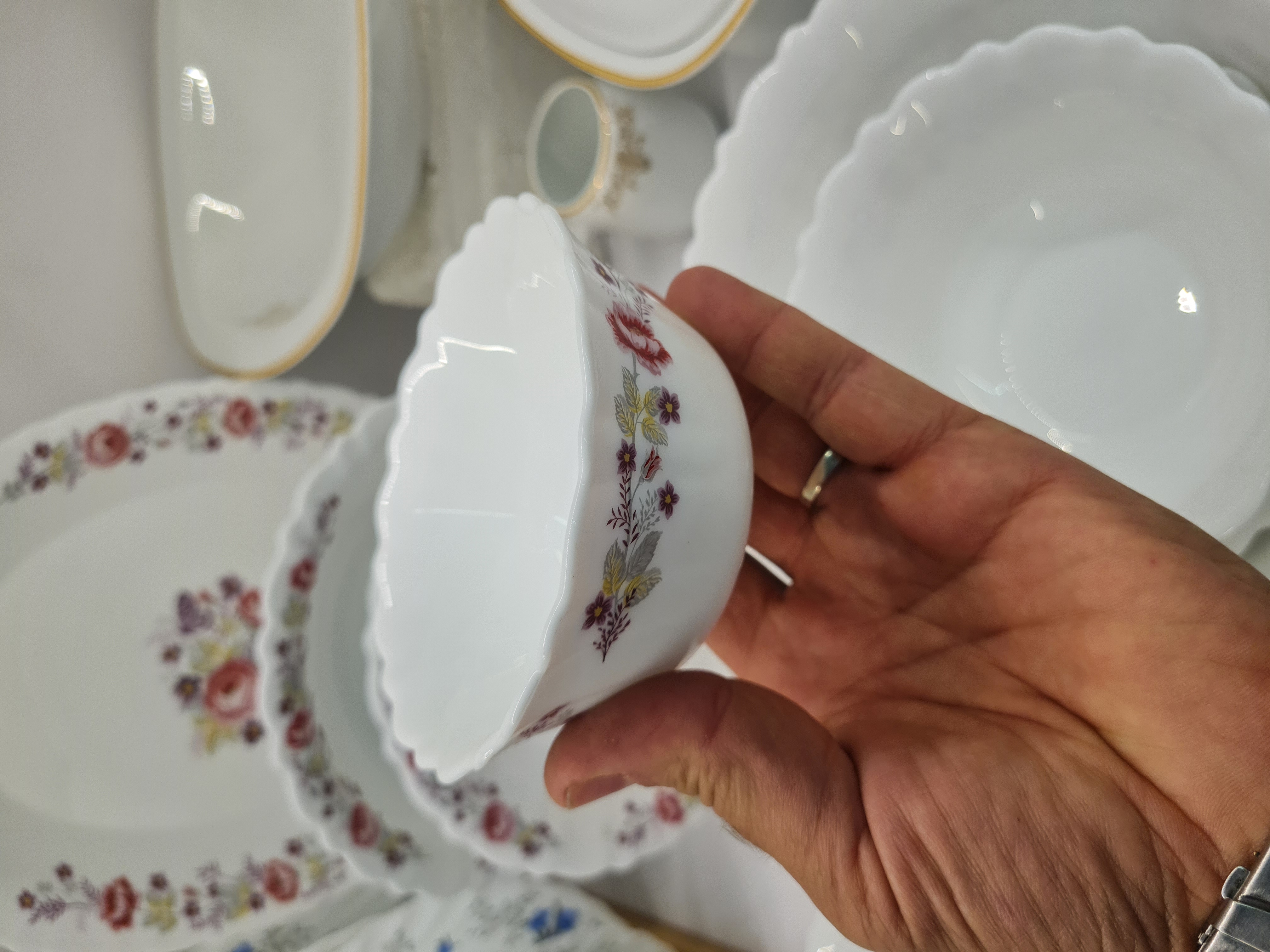 پیاله ماستی پارس اپال720طرح  دنیز کد230