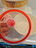 ظرف سرامیکی FRESH SEAL BOWEL سوپاپ دار 3 تایی بزرگ