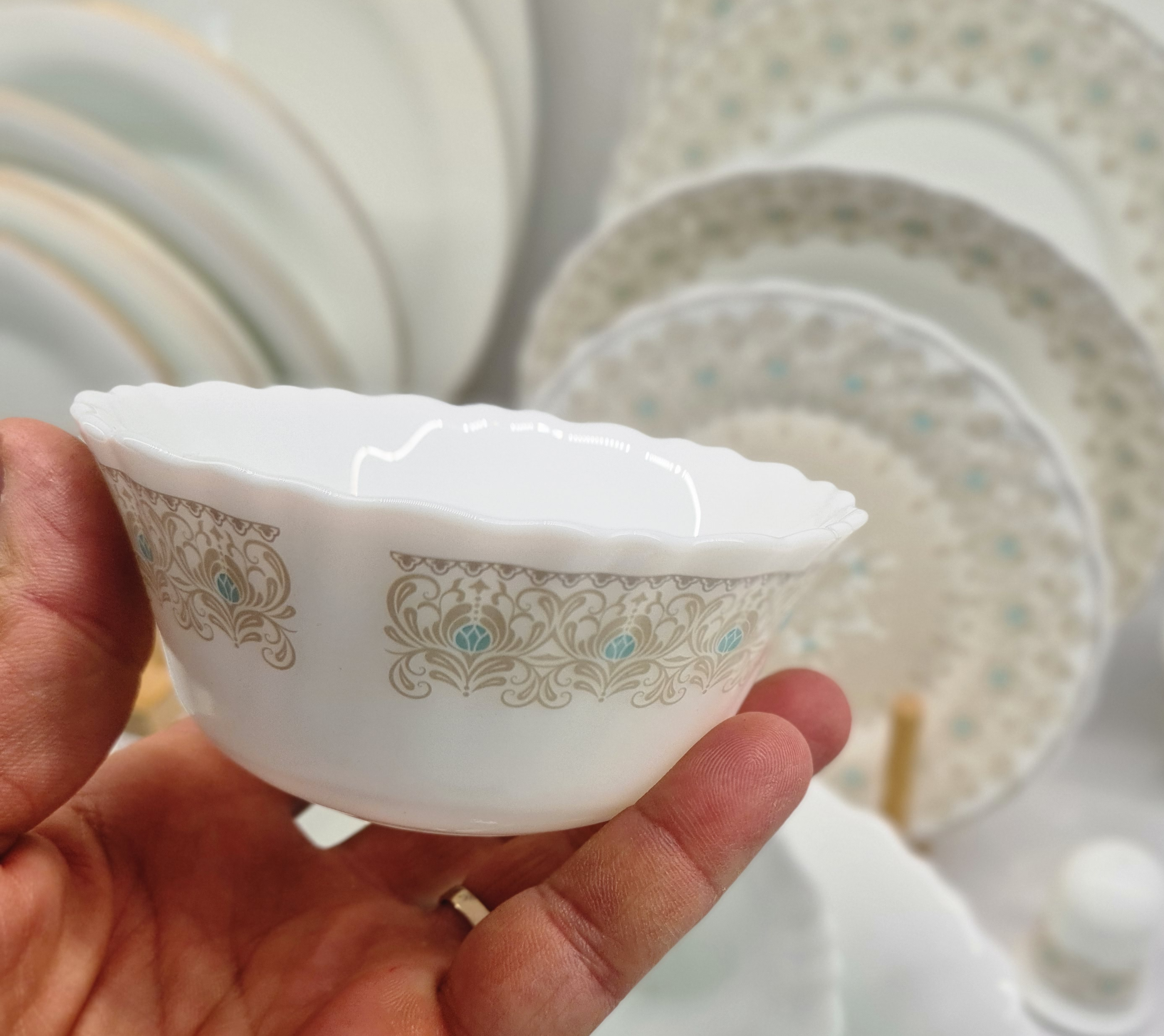 پیاله ماستی پارس اپال کد7۲0 طرح آنیتا148